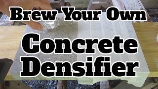 DIY Concrete Densifier [upl. by Rehsa]