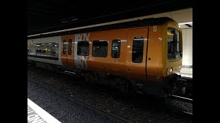 Trains in UK  Birmingham New Street  night [upl. by Annoed]