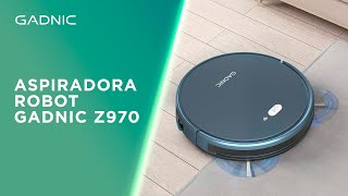 Aspiradora Robot y Trapeadora Gadnic Z970 Control Por App y Voz  Unboxing  Specs [upl. by Yve2]