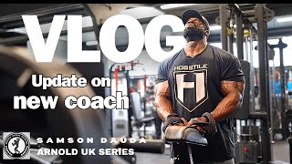 Arnold Classic 2024 series  Vlog 5 days out from Arnold UK  Samson Dauda [upl. by Adaurd557]