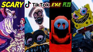 SCARY TIK TOKEXE VIDEOS  Scary TikTok Videos That Will Give you Chills  CORRUPTED TIK TOK [upl. by Trici]