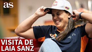 RALLY DAKAR 2023  Visita de LAIA SANZ  Diario AS [upl. by Arsi771]