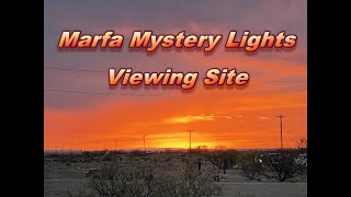 Marfa Lights  As seen from the Marfa Lights Viewing Area [upl. by Zulema845]