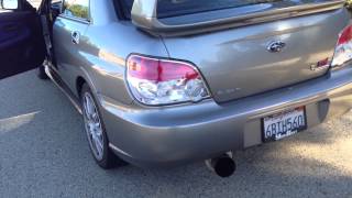 2007 Subaru Impreza WRX STi M2 Performance 3quot Exhaust Sound [upl. by Schechter]