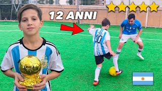 L’erede di MESSI ha 12 anni 😱 PALLONE D’ORO DEI BAMBINI fenomeno del calcio [upl. by Aeneas174]