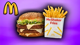 McDonalds NEUER MBurger McShake Fries Nacho Snackers ab 1408 bei McDonalds [upl. by Stilu]