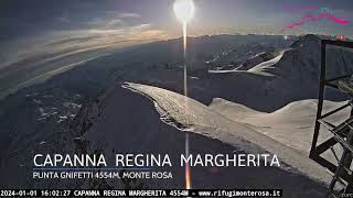 Capanna Regina Margherita  Gennaio 2024 [upl. by Aiciles]