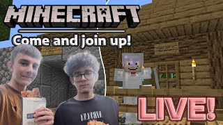 🔴Gold Island LIVE Come and join  Minecraft Bedrock [upl. by Ttayw767]