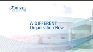 Kemptville Hospital A Different Organization Now [upl. by Airres]