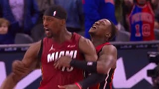 Miami Defeats Detroit in the Clutch  Miami HEAT  March 17 2024 [upl. by Carmelia]