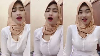 RECOMMEND BUMIL CANTIK SEXY BUNDA KEISYA HIJAB QUEEN TV HQTV015  BEAUTIFUL HOST 2022 [upl. by Alahsal]