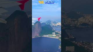 Behold the Giant  A Breathtaking Aerial View of Christ the Redeemer shorts short travel tourism [upl. by Ymorej638]