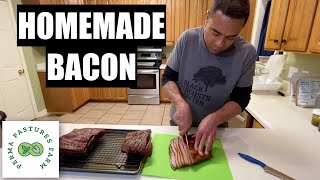 Making NitrateNitrite FREE Bacon [upl. by Nedrah497]