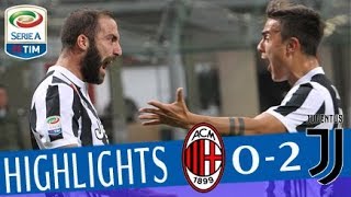 Milan  Juventus 02  Highlights  Giornata 11  Serie A TIM 201718 [upl. by Rudolph]