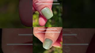 Two Polishes Two Ways  Jade Jelly and Youre My Queen nailpolish [upl. by Zelle]