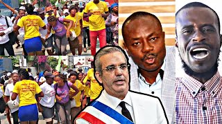 Ayisyen Manifeste devan anbasad Dominiken Fòk yo ARETE Moïse JN CHARLES tou [upl. by Fleda]