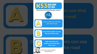 K53 LEARNER’S ROAD SIGNS QUESTIONS AND ANSWERS PART 2 shorts roadsigns trafficsigns roadrules [upl. by Oaks]