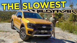 I tested the SLOWEST Ranger Wildtrak  2023 Ford Ranger Wildtrak 20L BiTurbo Review 4K [upl. by Asilahs814]