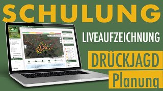 Schulung zur Drückjagd PLANUNG Liveaufzeichnung [upl. by Troy909]