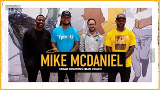 Miamis Mike McDaniel on Unique Coaching Bond w Players Lessons from Losses amp AFC East The Pivot [upl. by Dalis]