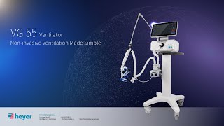 Heyer VG55 Noninvasive VentilatorFime 2022 [upl. by Aes620]