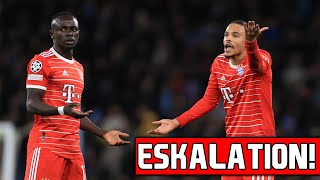 ESKALATION Sadio Mané schlägt Leroy Sané ins Gesicht Prügelei nach CitySpiel [upl. by Formica]