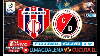 UNION MAGDALENA VS CUCUTA EN VIVO HOY PARTIDO TORNEO BETPLAY II 2024 GRUPO A endirecto envivo [upl. by Wilfrid778]