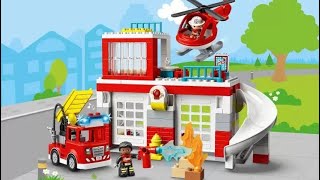 LEGO DUPLO WORLD FIRE TRUCKS [upl. by Garvy]