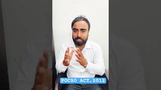 Pocso Act क्या है  viralvideo shortsvideo advocate trending trendingshorts reels law pocso [upl. by Hnamik]