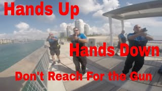 Guns Pointed And 12 Officers Dont Know The Law Miami Beach Florida [upl. by Ahsiri]