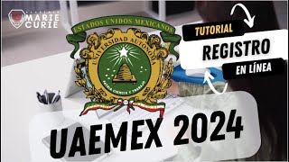 ¿Cómo me registro en la UAEMEX Tutorial paso a paso [upl. by Apgar145]