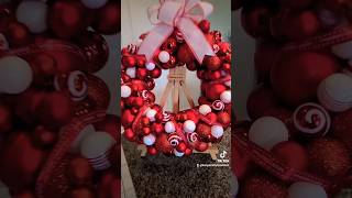 Christmas 2024Ornament Wreathchristmas diy christmasdecoration [upl. by Krell371]