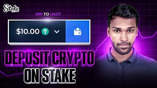 HOW TO DEPOSIT CRYPTO ON STAKE  DEPOSIT PROBLEM SOLUTION STAKE [upl. by Terrence911]