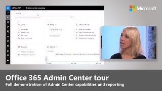 Office 365 Admin Center demo tour [upl. by Nitsoj]