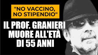 È MORTO IL PROF GIUSEPPE GRANIERI  120324 [upl. by Screens]