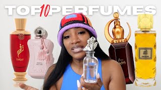 TOP 10 FAVORITE PERFUMES  TANAANIA [upl. by Clance]