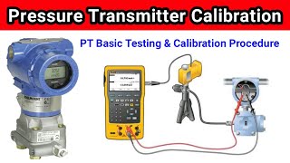 Pressure Transmitter Basic Calibration Procedure in Hindi  Transmitter Testing and Calibration [upl. by Pironi]