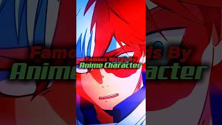 Famous Words By Anime Characters anime shorts animeshorts ytshorts [upl. by Shelburne]