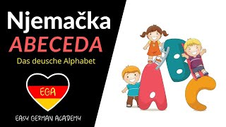 Njemački od samog početka Lekcija 1  Njemačka abeceda  das Alphabet [upl. by Notnilk]