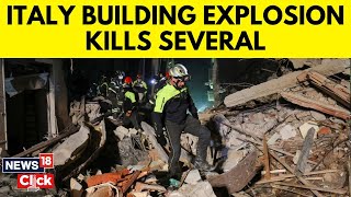 Building Collapse In Italys Naples Two Siblings Killed Mother And Other Woman Trapped  N18G [upl. by Yetnruoc847]