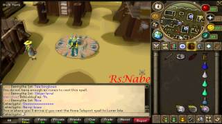 Runescape  Fastest Way To Switch To Lunar Spell Book 2012 Update [upl. by Nole]