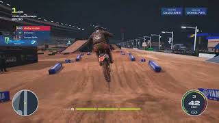 Monster Energy Supercross  The Official Videogame 6 gamplay Ps5 [upl. by Lorinda709]