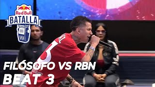 BAGHIRA  DRILLOSAURIO  FILÓSOFO VS RBN  BEAT 3  Final Nacional Colombia 2023  BEAT ORIGINAL [upl. by Einned]