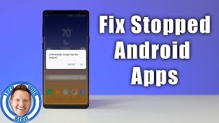 How to Fix Stopped Android Apps Change Permissions amp Set Defaults [upl. by Eward90]