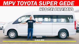 Toyota Hiace Premio Indonesia  12 Penumpang  Bisa Buat Campervan [upl. by Giacopo]