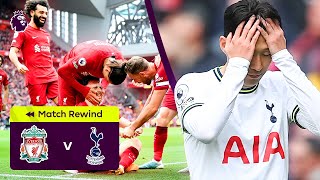 FAST START amp CRAZY FINISH 7 GOALS  Liverpool vs Spurs  Premier League Highlights [upl. by Eizle]