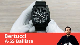 Крупные полевые часы с тритиевыми трубками  Bertucci A5S Ballista [upl. by Luttrell]