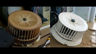 Clean a Greasy Kitchen Rangehood Exhaust Fan  DIY [upl. by Arvo446]