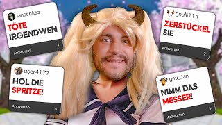 Sterzik muss EINEN Tag mein Leben ertragen Yandere Simulator [upl. by Odrareve]