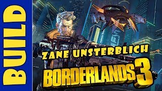 Borderlands 3 Build  Zane unsterblich  Deutsch [upl. by Gunner940]